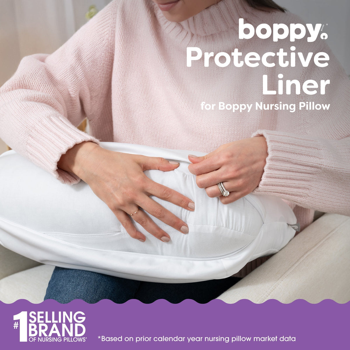 Boppy Nursing Pillow Protective LinerNursing Pillow CoverBoppy