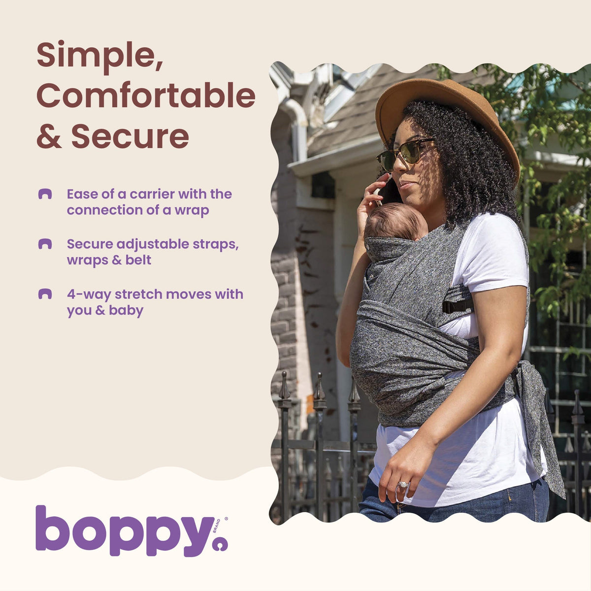 ComfyFit® Adjust Hybrid Baby CarrierBaby CarrierBoppy