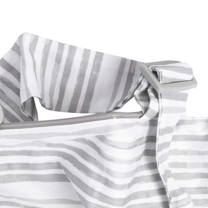 Gray Watercolor Stripes